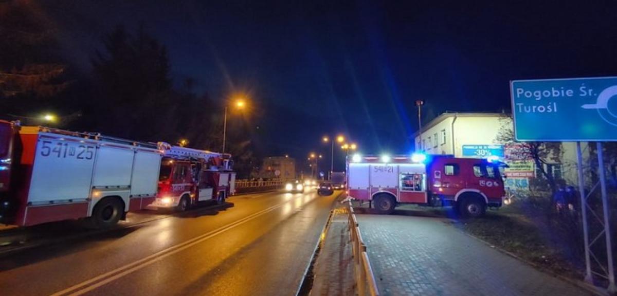 Kolejny pożar pustostanu w Piszu