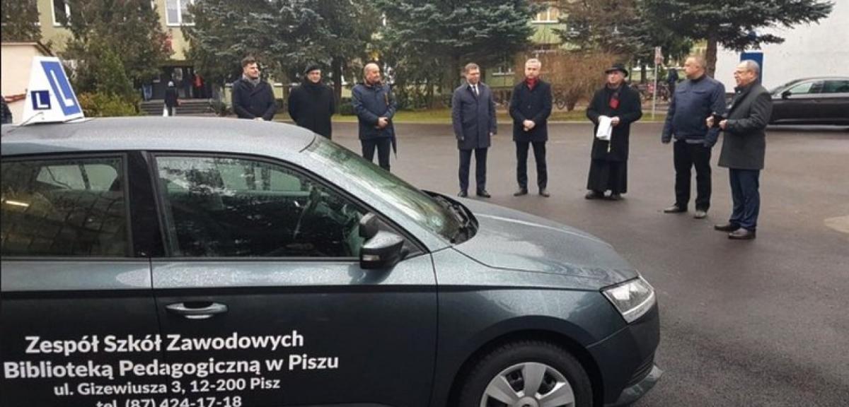 Nowe auto dla piskiej Zawodówki