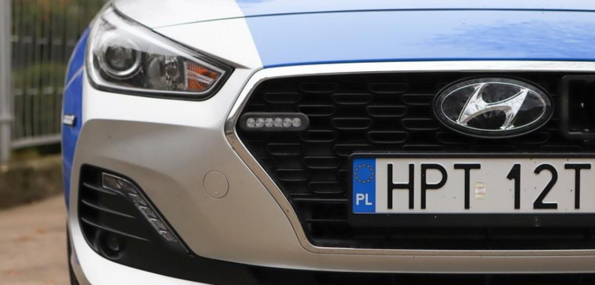 Hyundai i30 - nowy radiowóz KPP w Piszu