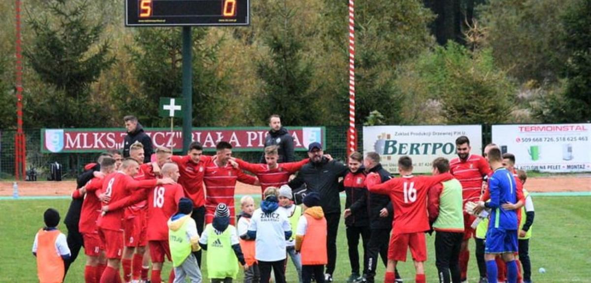 Znicz Biała Piska- Legia II Warszawa 5:0 