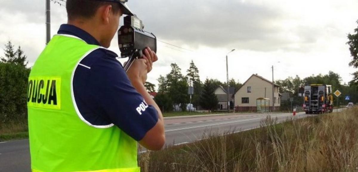 Jechał przez Uktę 106 km/h