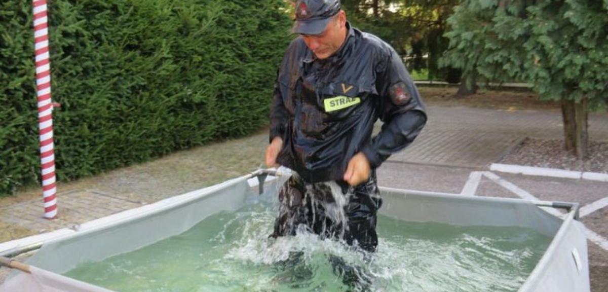 Gdy ogniomistrz odchodzi na emeryturę wody mu się nie skąpi