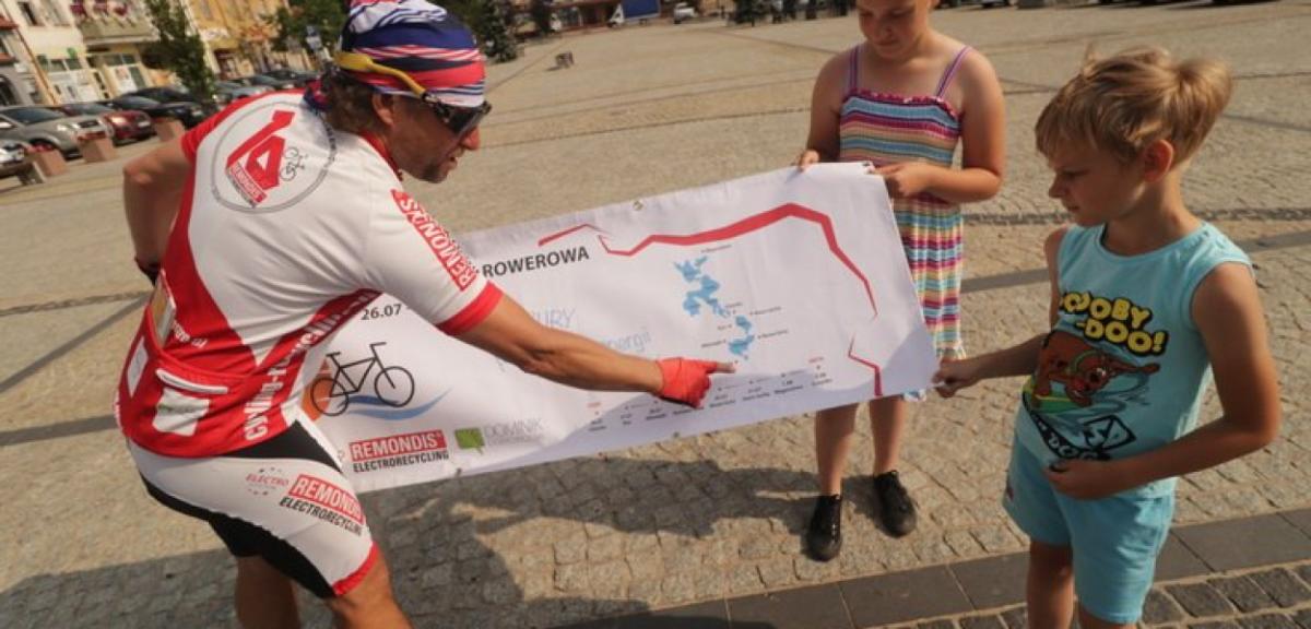 Pisz przystankiem ekologicznej wyprawy podróżnika Dominika Dobrowolskiego