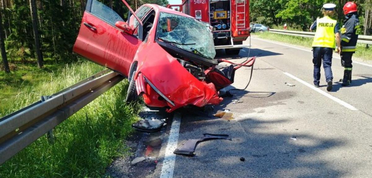 Śmiertelny wypadek na trasie Pisz-Ruciane-Nida
