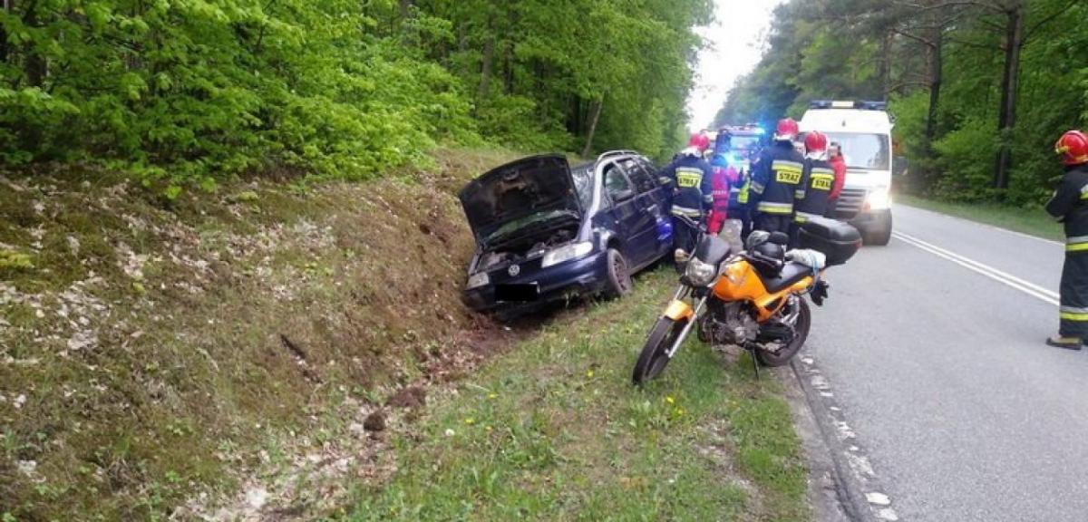 Wypadek na trasie Orzysz-Ełk