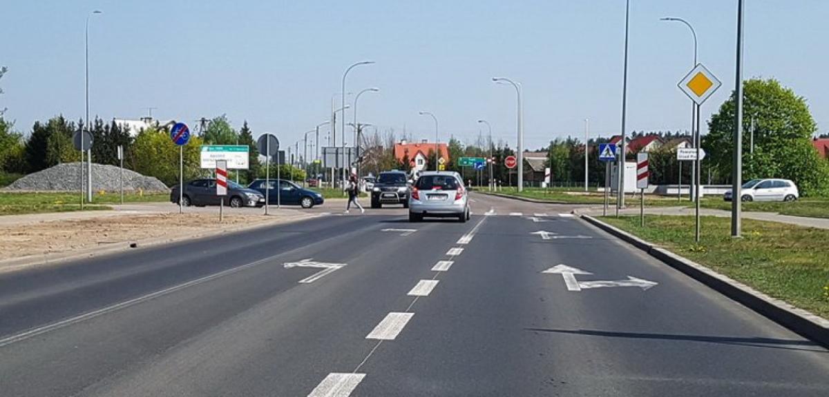 Dwie kolizje w tym samym miejscu