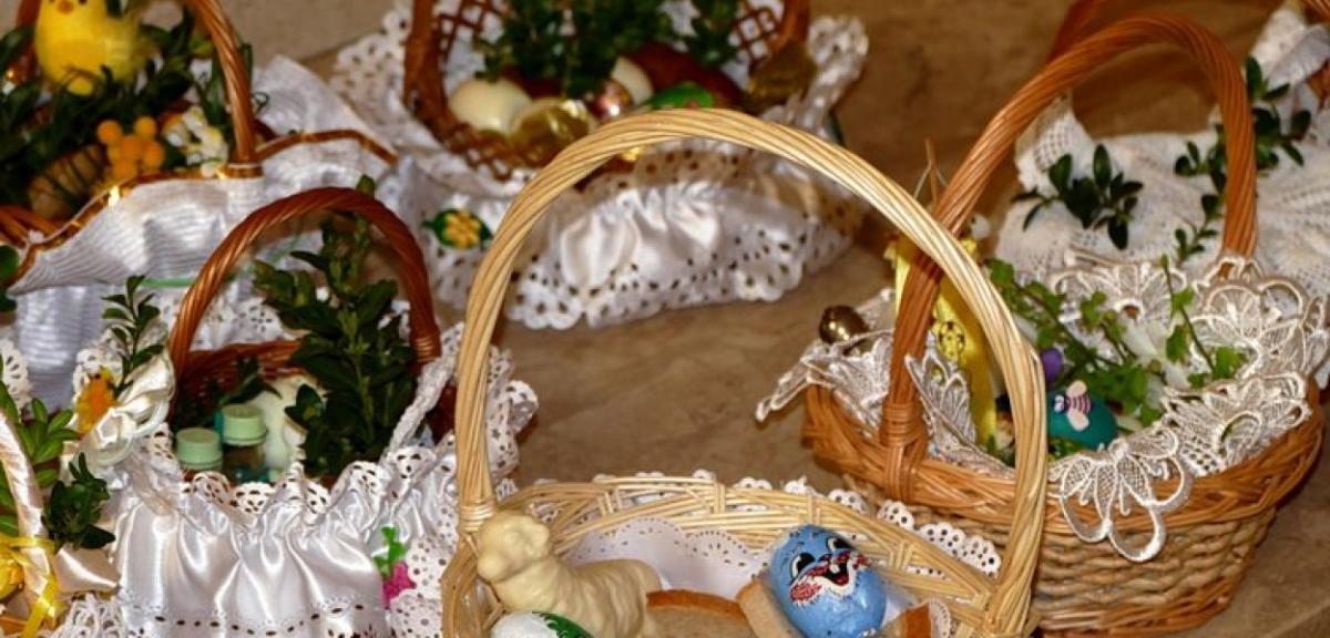 Zgodnie z tradycją święciliśmy wielkanocne koszyczki
