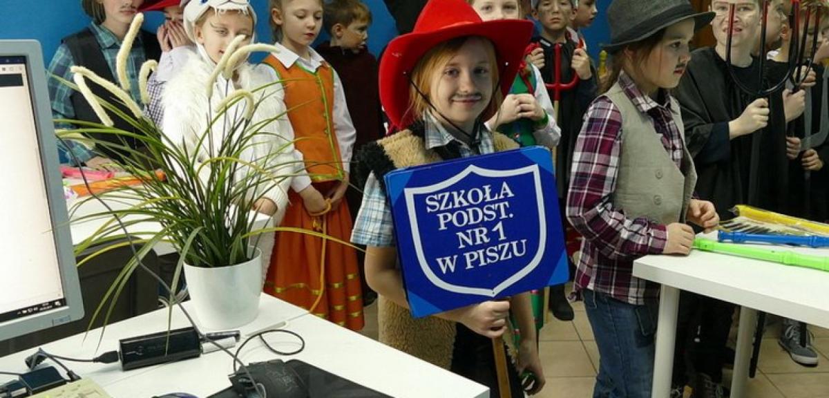 Mali zapustnicy odwiedzili naszą redakcję