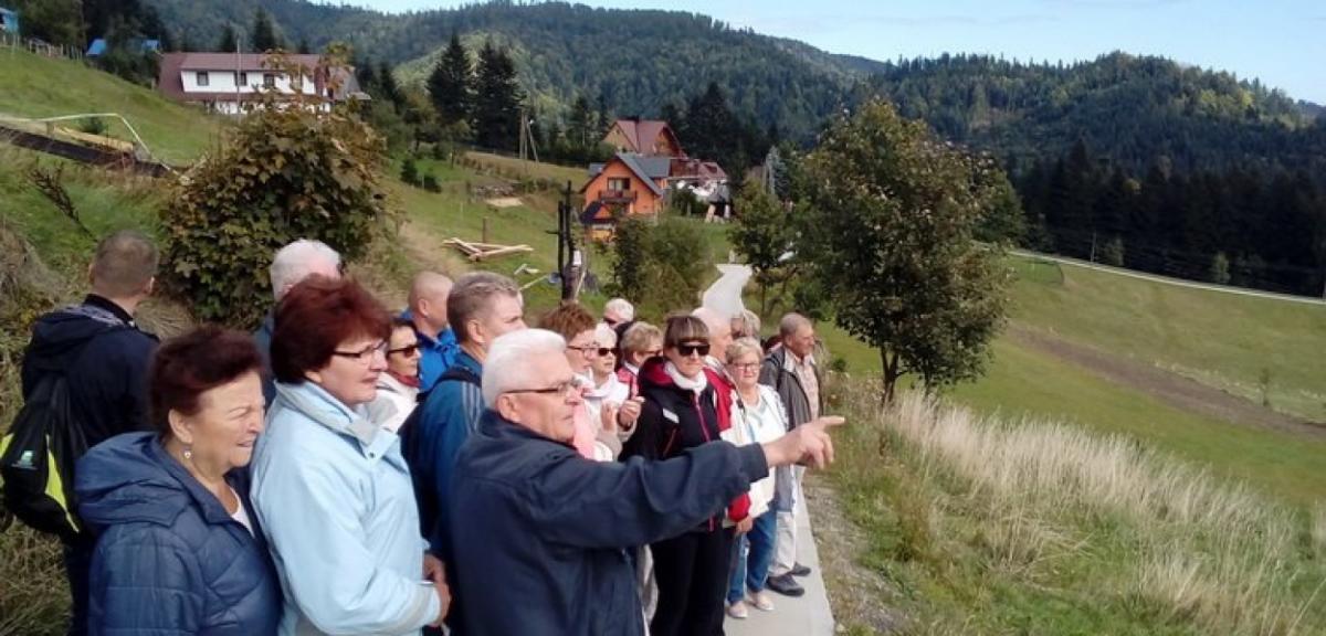 Seniorzy podziwiali uroki Beskidu Sądeckiego