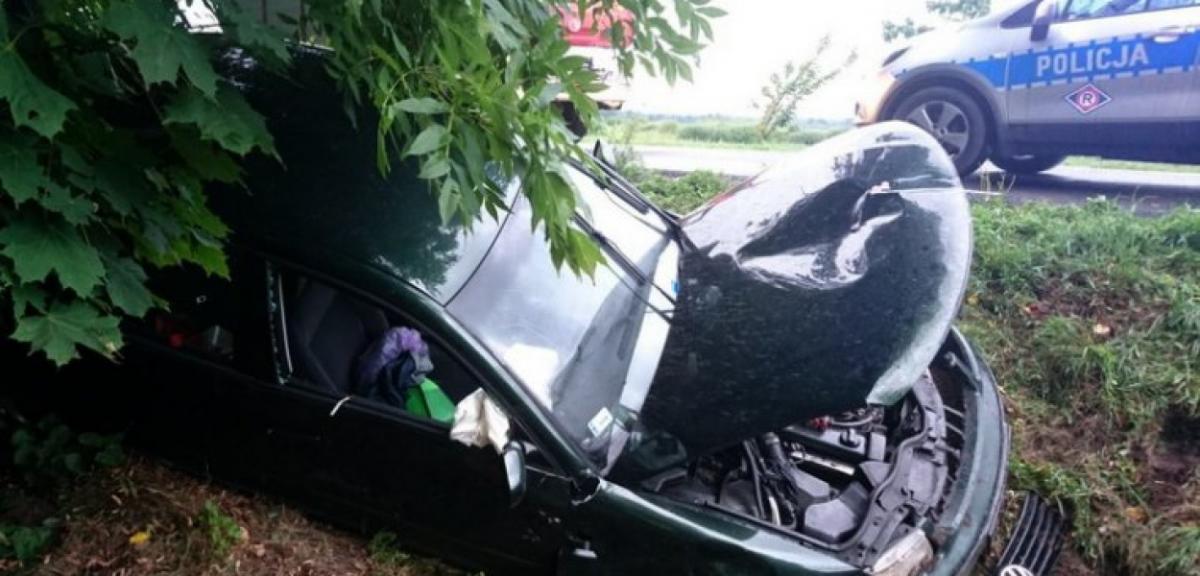 Wypadek i trzy groźnie wyglądające kolizje
