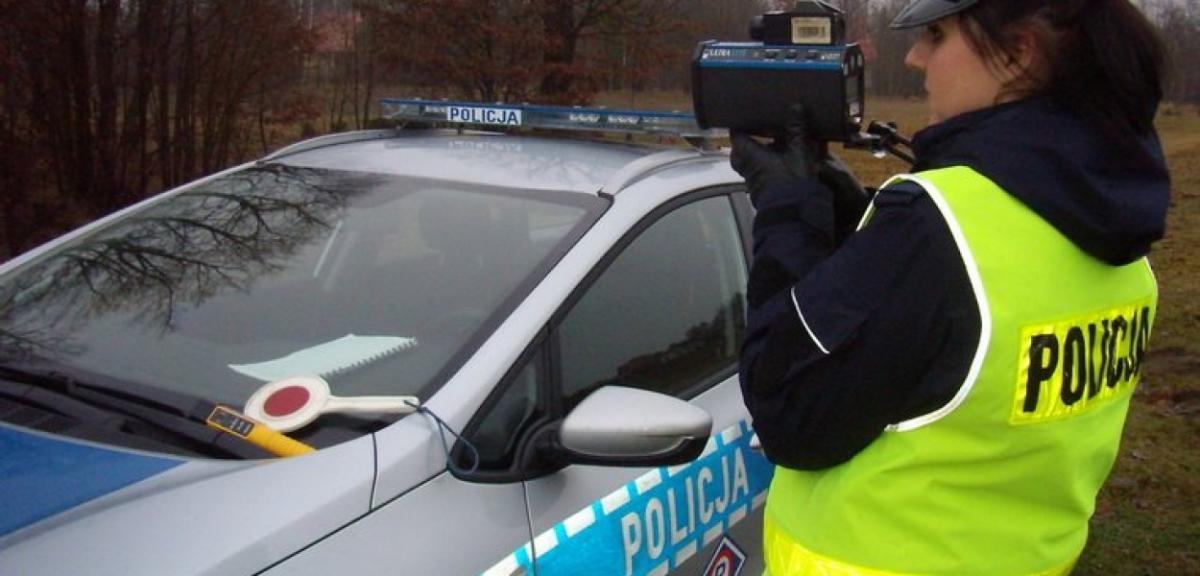 Jechał ponad 100 km/h w Kociołku Szlacheckim