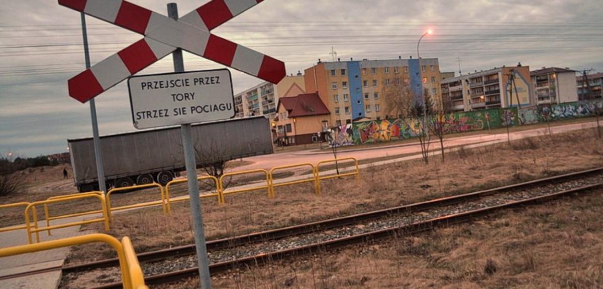 Czy w tym miejscu powstanie stacja Pisz Wschód?