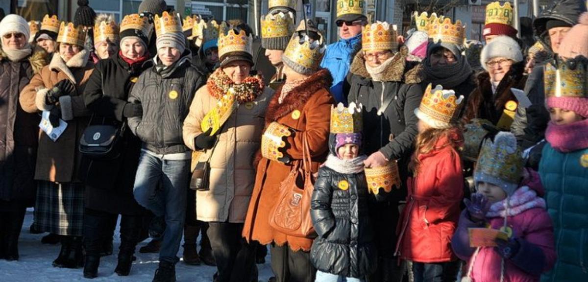 Świąteczny orszak z Maryją, Józefem i mnóstwem króli 