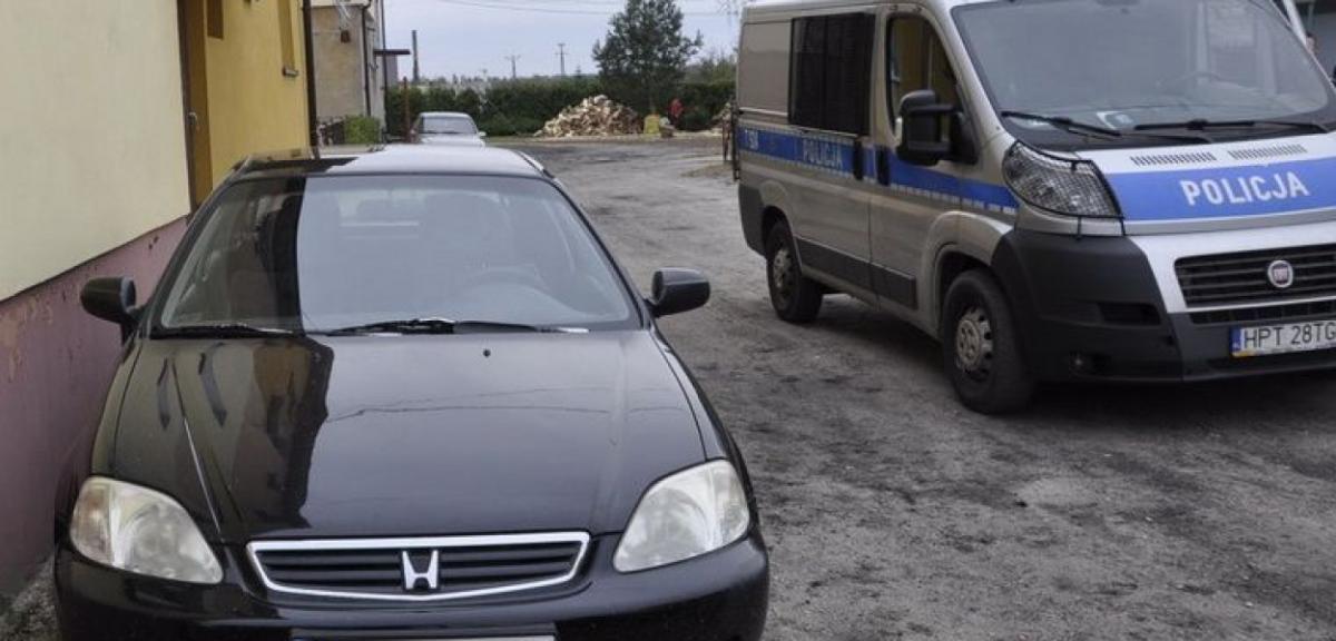 Ukradł Hondę. Został zatrzymany i usłyszał osiem zarzutów