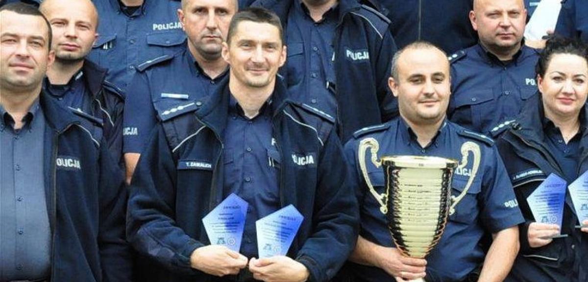 Dzielnicowy z Pisza drugi w województwie - kolejny sukces pana Tomasza