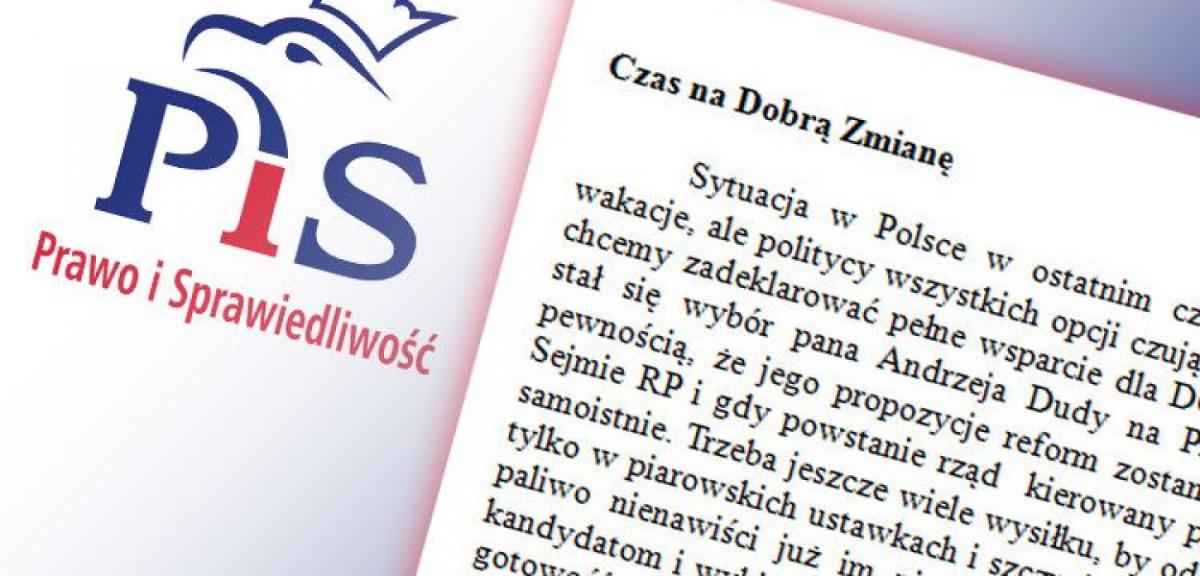 Czas na Dobrą Zmianę