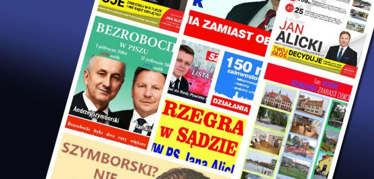 Zarzecki: Urzędowe drukarki wykorzystywano do celów kampanii wyborczej