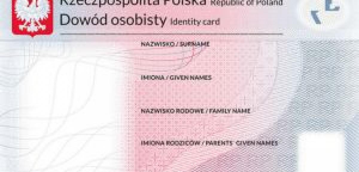 Od marca nowe dowody osobiste
