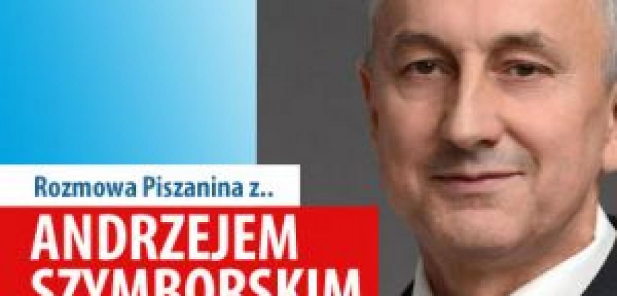 Zapowiedź rozmowy z Andrzejem Szymborskim