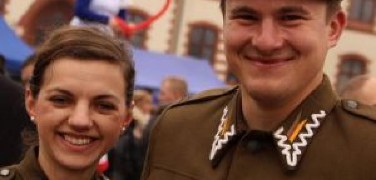 Było kolorowo i patriotycznie