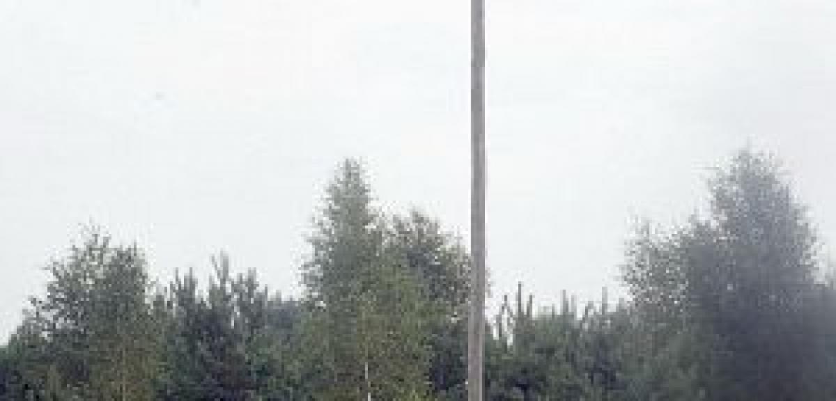 Tylko krzyż przypomina o zapomnianym sanktuarium