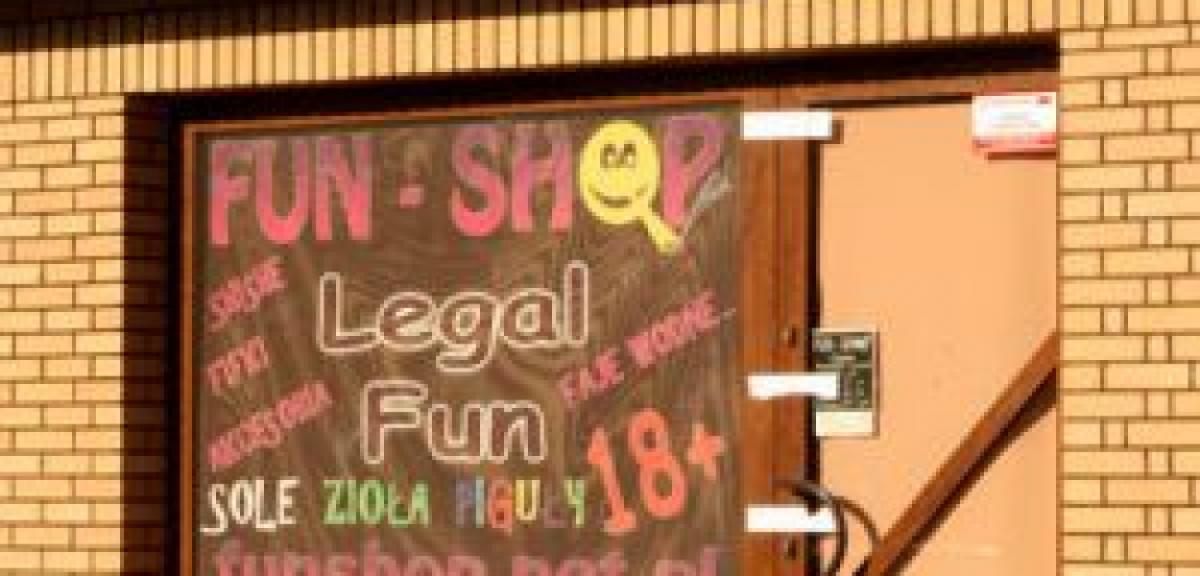 Zamknięto sklep z dopalaczami