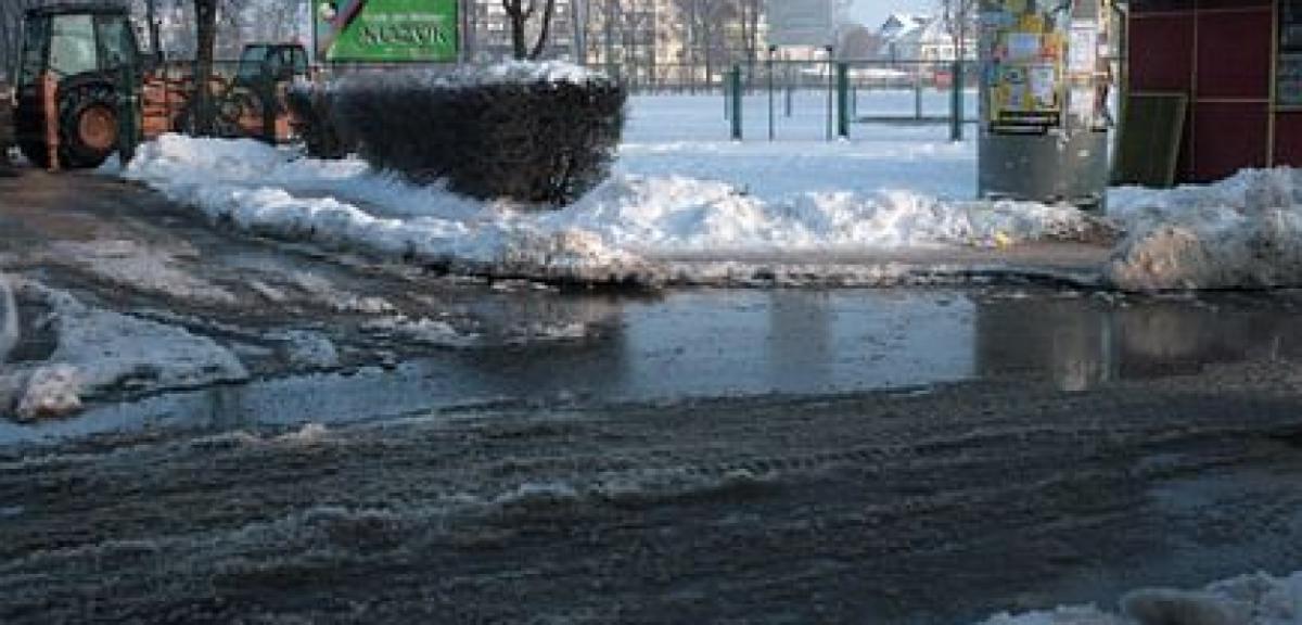 Pękła rura, nie ma wody