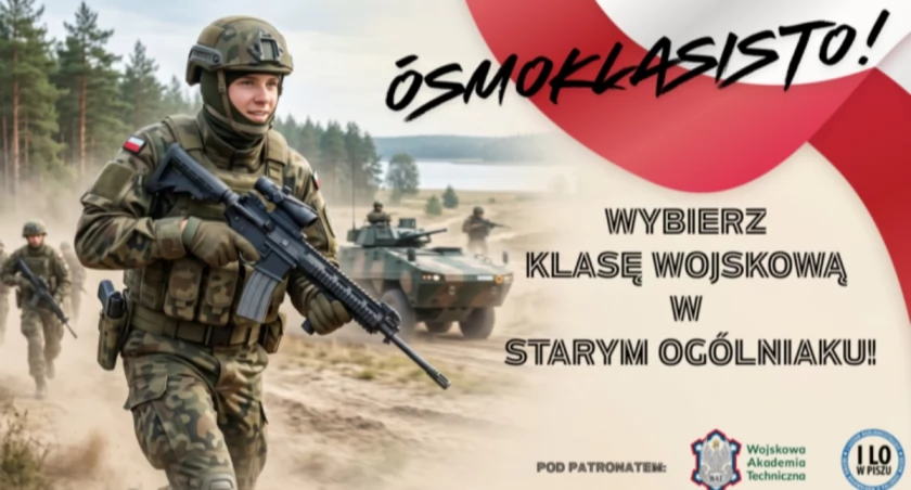 Stary Ogólniak „rusza” z klasą wojskową