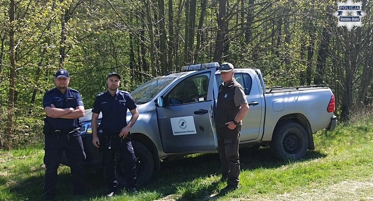 Wspólne działania Policji i Straży Leśnej
