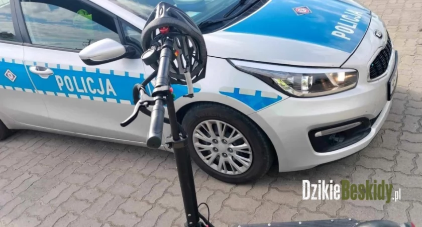Wypadek na hulajnodze bez kasku kończy się poważnymi konsekwencjami dla dziecka