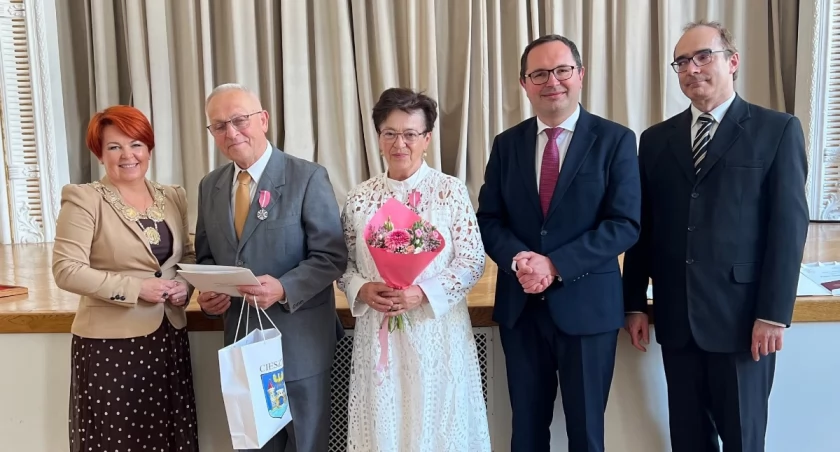 Jubileusz 50 i 60 lat małżeństwa w Domu Narodowym w Cieszynie