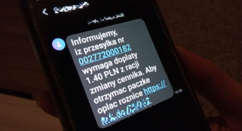 Uwaga na oszustów - fałszywe smsy nakłaniające do uiszczenia dodatkowych opłat