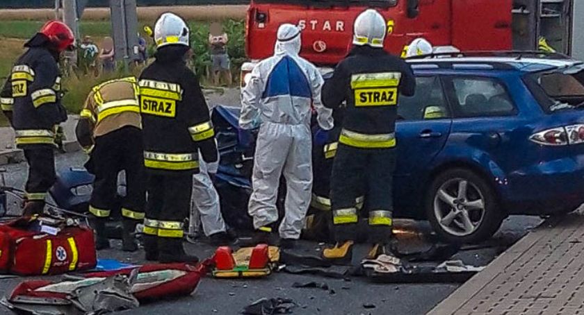 Czołówka w Stradomi - interweniował śmigłowiec LPR - AKTUALIZACJA