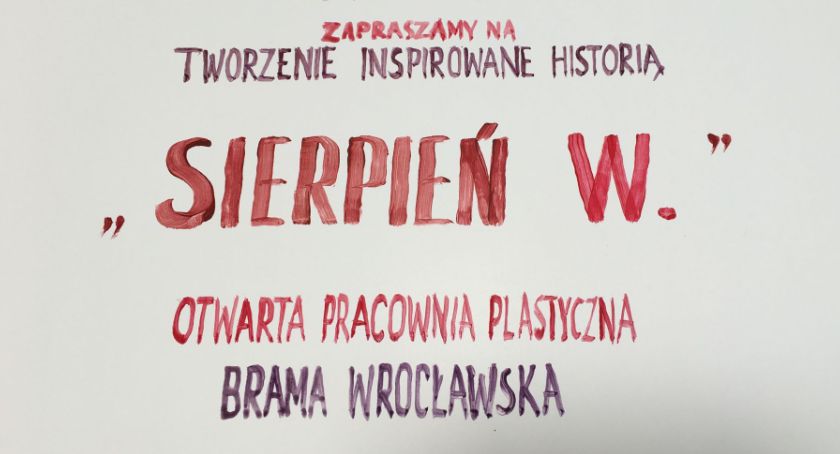 Zajęcia plastyczne - „SIERPIEŃ W.