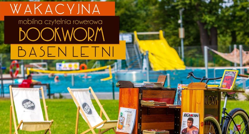Wakacyjna mobilna czytelnia na basenie letnim ATOL powraca