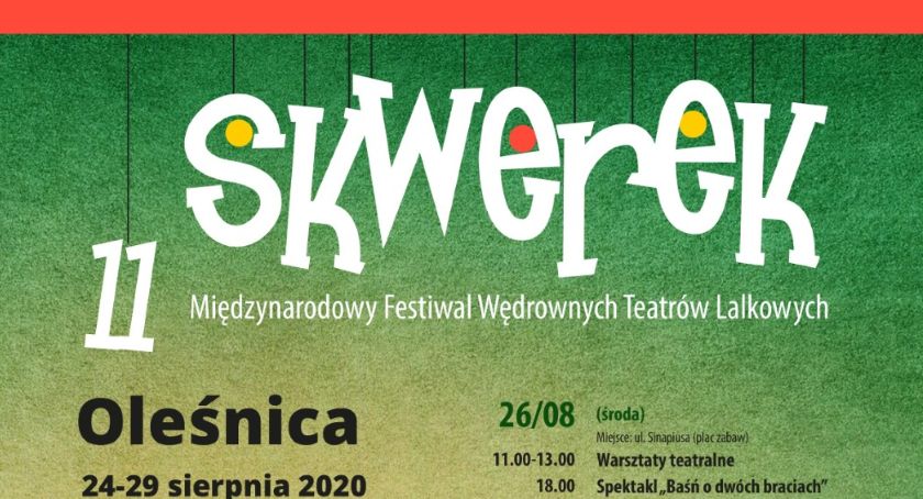 MOKiS zaprasza na 11 Międzynarodowy Festiwal Teatrów Lalkowych SKWEREK