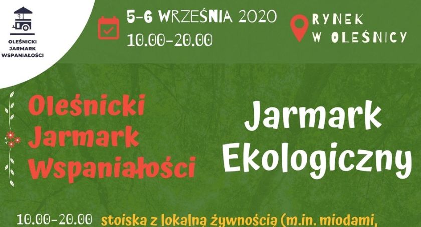 Jarmark Ekologiczny w Rynku, już w sobotę