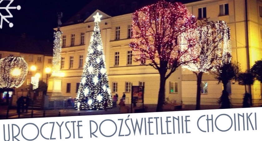 Rozświetlą choinkę na Rynku