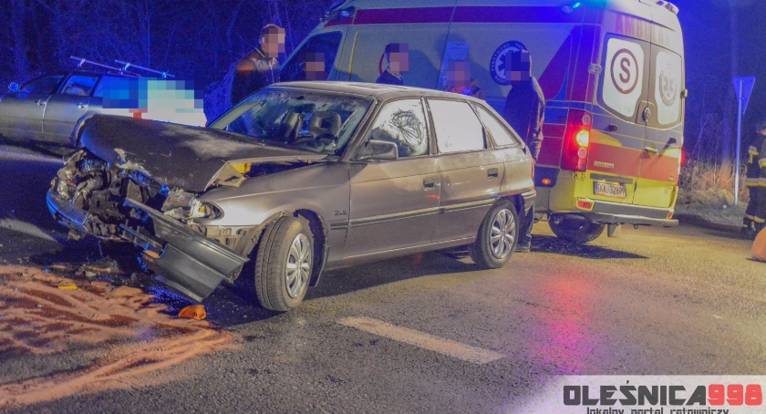 Wypadek koło Świerznej