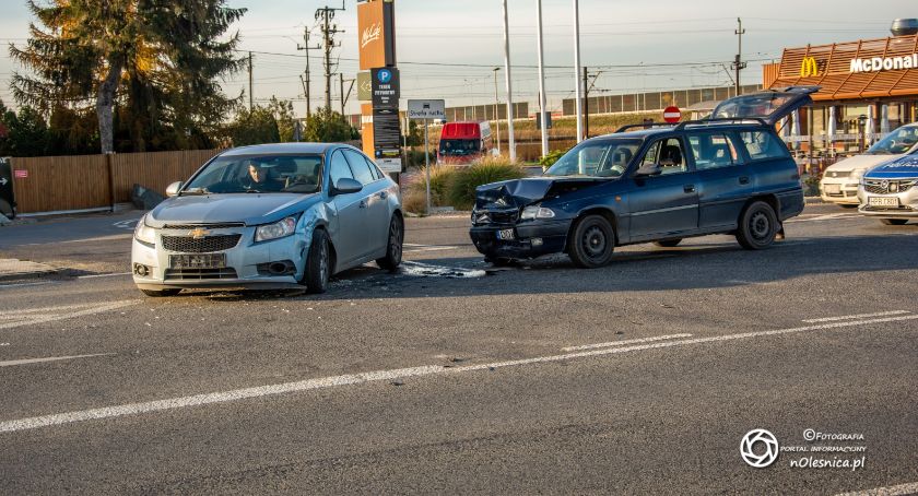 Wypadek koło McDonald`s