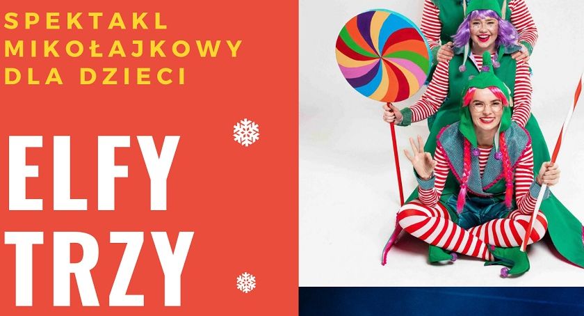MOKiS zaprasza na spektakl Mikołajkowy online ELFY TRZY