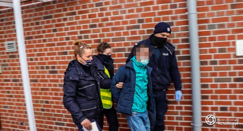 Nożownik trafił w ręce policji