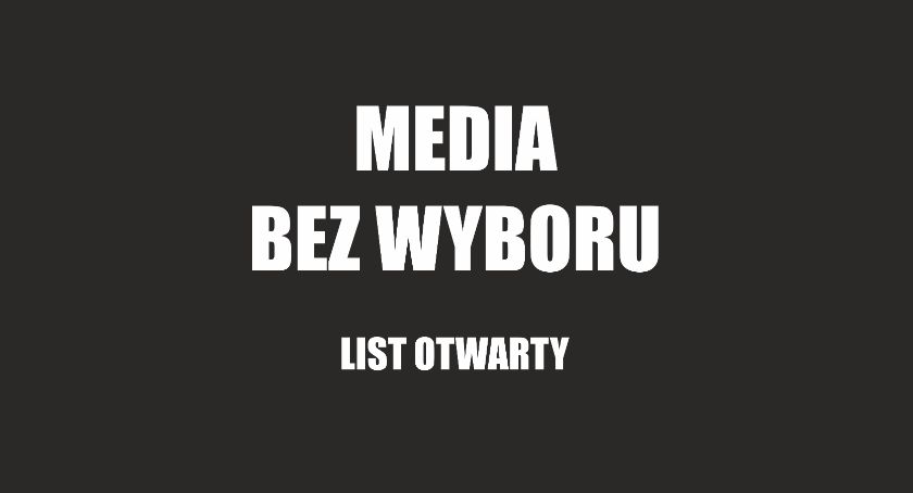 List otwarty polskich mediów do władz Rzeczypospolitej Polskiej i liderów ugrupowań politycznych