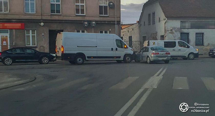 Kolizja na Wojska Polskiego - utrudnienia w ruchu