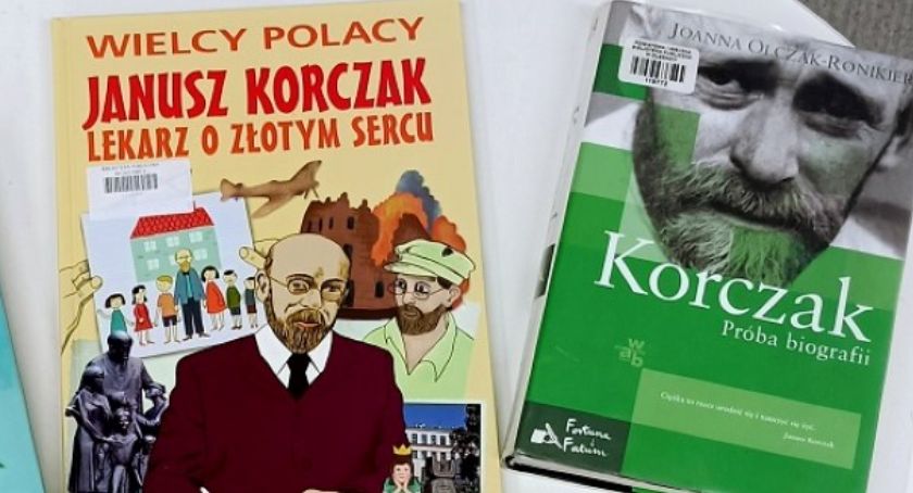 Rocznica urodzin Janusza Korczaka - biblioteka przypomina