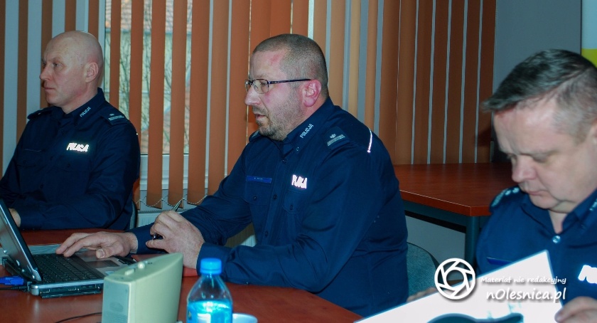 Podsumowanie pracy policjantów za ubiegły rok