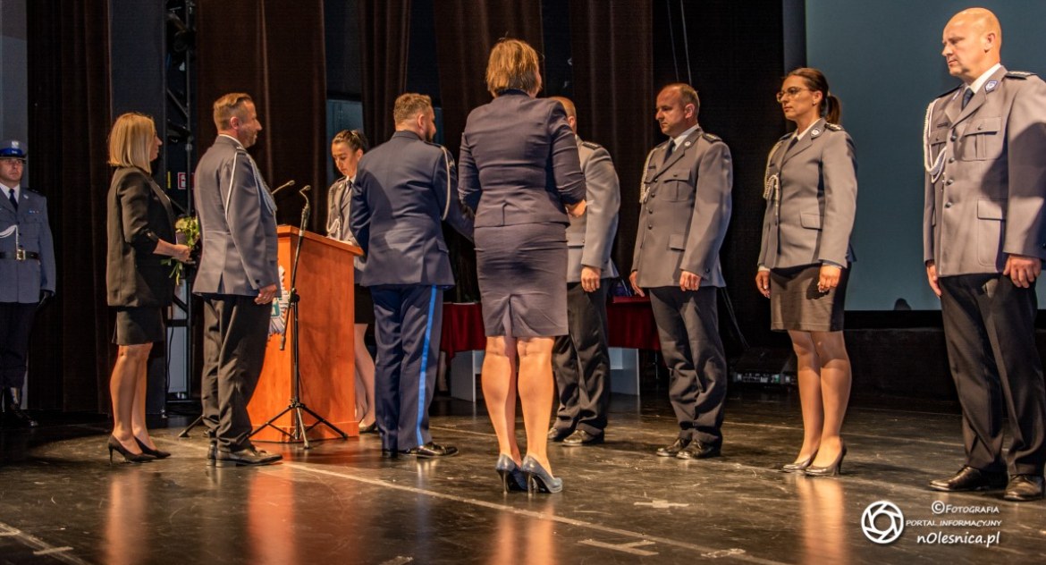 103 święto Policji Państwowej - obchody w Oleśnicy