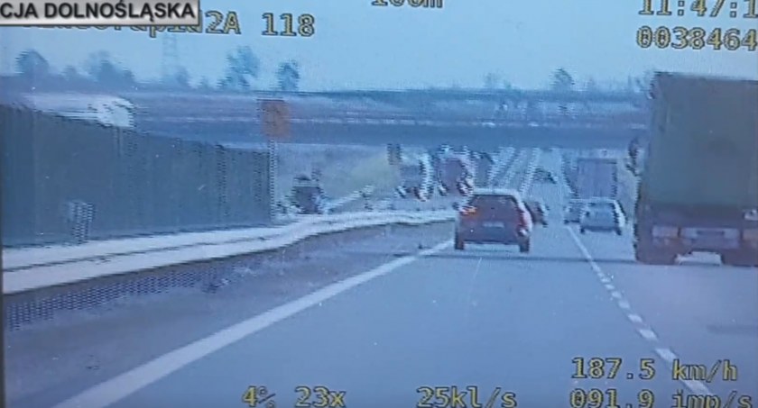 69km/h za szybko - kobieta ukarana mandatem 2000zł i 14 punktami