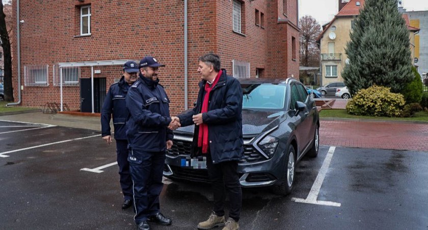 Nowa KIA Sportage dla oleśnickiej policji