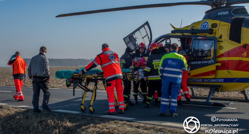 Mężczyzna spadł z wysokości - interweniował LPR